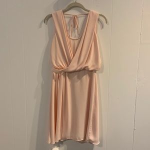 Pink drap dress - white house | black market
